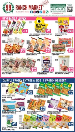 Weekly ad 99 Ranch Market - 99 Fresh 04/10/2026 - 04/17/2026