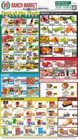 Weekly ad 99 Ranch Market - 99 Fresh 02/28/2025 - 03/07/2025