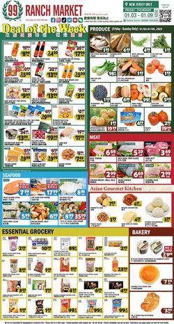 Weekly ad 99 Ranch Market - 99 Fresh 01/03/2025 - 01/10/2025