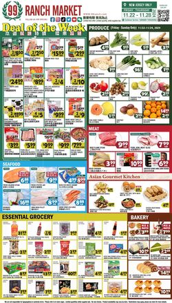 Weekly ad 99 Ranch Market - 99 Fresh 11/22/2024 - 11/29/2024