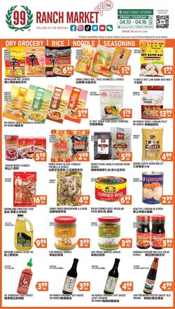 Weekly ad 99 Ranch Market - 99 Fresh 04/10/2026 - 04/17/2026