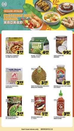 Weekly ad 99 Ranch Market - 99 Fresh 07/11/2025 - 07/18/2025