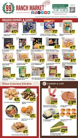 Weekly ad 99 Ranch Market - 99 Fresh 11/22/2024 - 11/29/2024