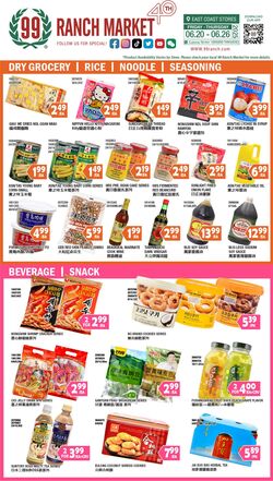 Weekly ad 99 Ranch Market - 99 Fresh 06/20/2025 - 06/27/2025