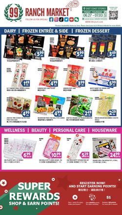 Weekly ad 99 Ranch Market - 99 Fresh 06/27/2025 - 07/04/2025