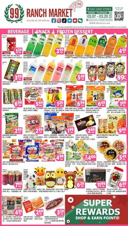 Weekly ad 99 Ranch Market - 99 Fresh 03/07/2025 - 03/14/2025