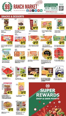 Weekly ad 99 Ranch Market - 99 Fresh 10/18/2024 - 10/31/2024