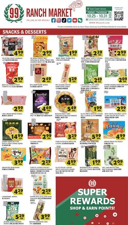 Weekly ad 99 Ranch Market - 99 Fresh 10/25/2024 - 11/01/2024