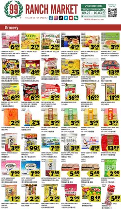 Weekly ad 99 Ranch Market - 99 Fresh 11/25/2022 - 12/01/2022