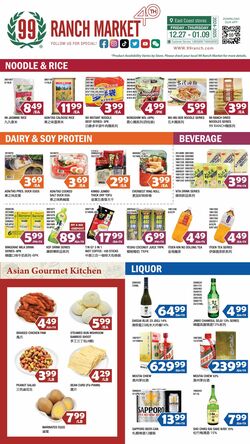 Weekly ad 99 Ranch Market - 99 Fresh 01/03/2025 - 01/10/2025