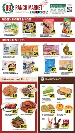 Weekly ad 99 Ranch Market - 99 Fresh 10/25/2024 - 11/01/2024