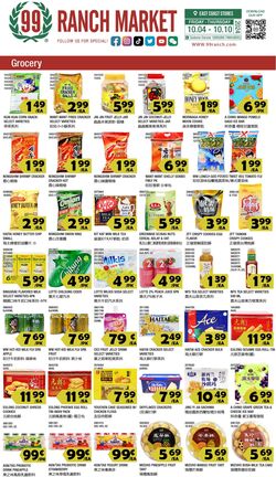 Weekly ad 99 Ranch Market - 99 Fresh 10/11/2024 - 10/18/2024