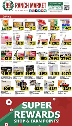 Weekly ad 99 Ranch Market - 99 Fresh 09/20/2024 - 10/10/2024