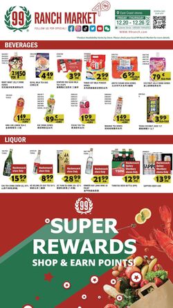 Weekly ad 99 Ranch Market - 99 Fresh 12/20/2024 - 12/27/2024