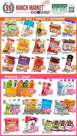 Weekly ad 99 Ranch Market - 99 Fresh 05/30/2025 - 06/06/2025