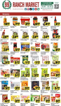 Weekly ad 99 Ranch Market - 99 Fresh 10/11/2024 - 10/18/2024