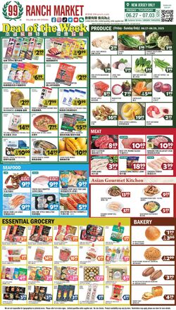 Weekly ad 99 Ranch Market - 99 Fresh 06/27/2025 - 07/04/2025