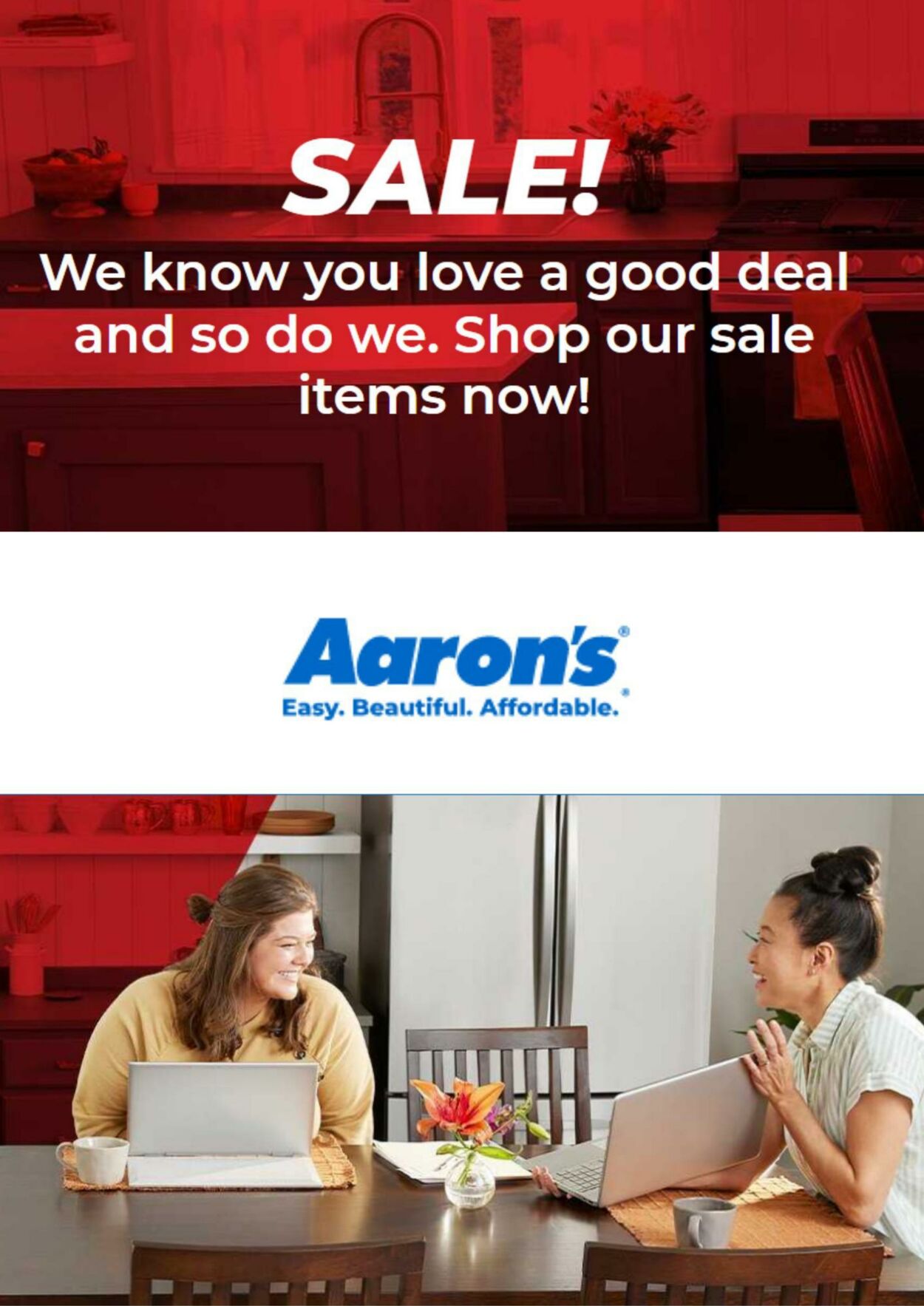 Weekly ad Aaron's 12/29/2022 - 01/29/2023