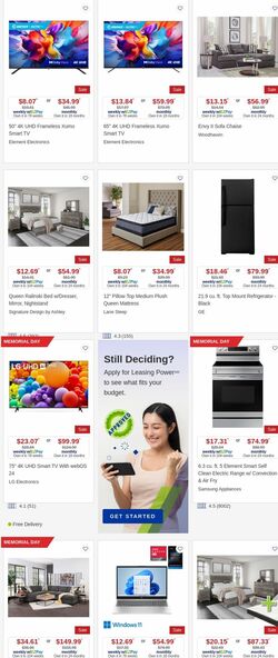 Weekly ad Aaron's 12/01/2025 - 12/31/2025
