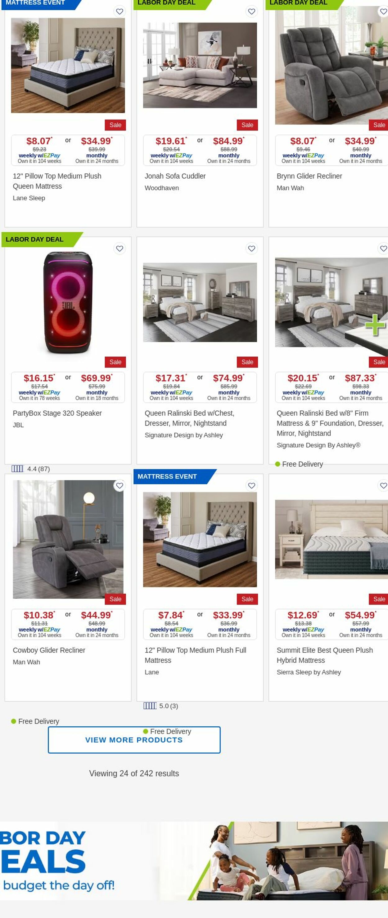 Weekly ad Aaron's 09/01/2025 - 09/30/2025