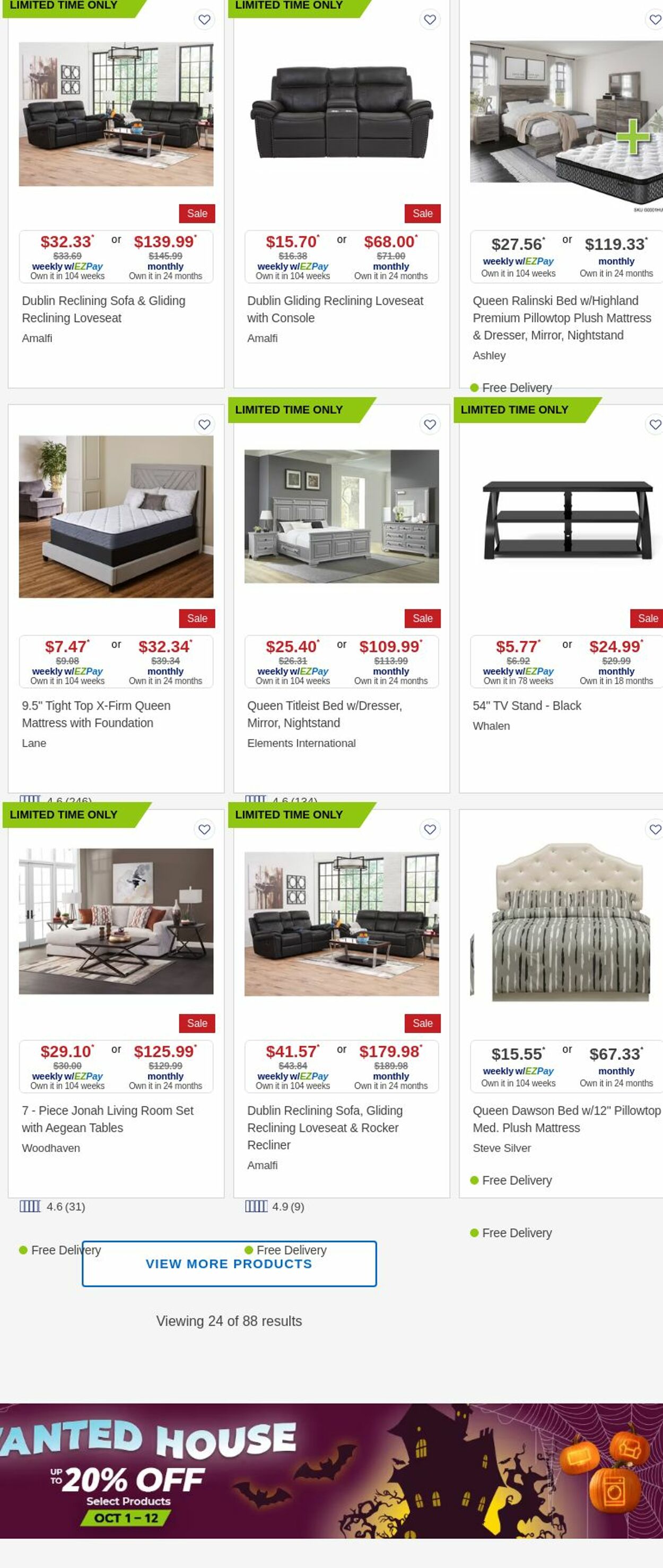Weekly ad Aaron's 10/01/2025 - 10/31/2025