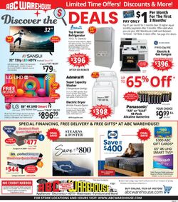 Weekly ad ABC Warehouse 09/22/2024 - 09/28/2024