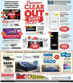 Weekly ad ABC Warehouse 10/05/2025 - 10/11/2025