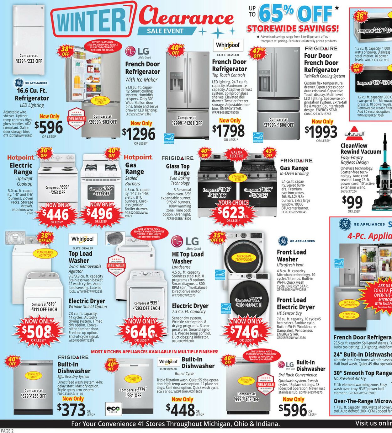 Weekly ad ABC Warehouse 01/12/2025 - 01/18/2025