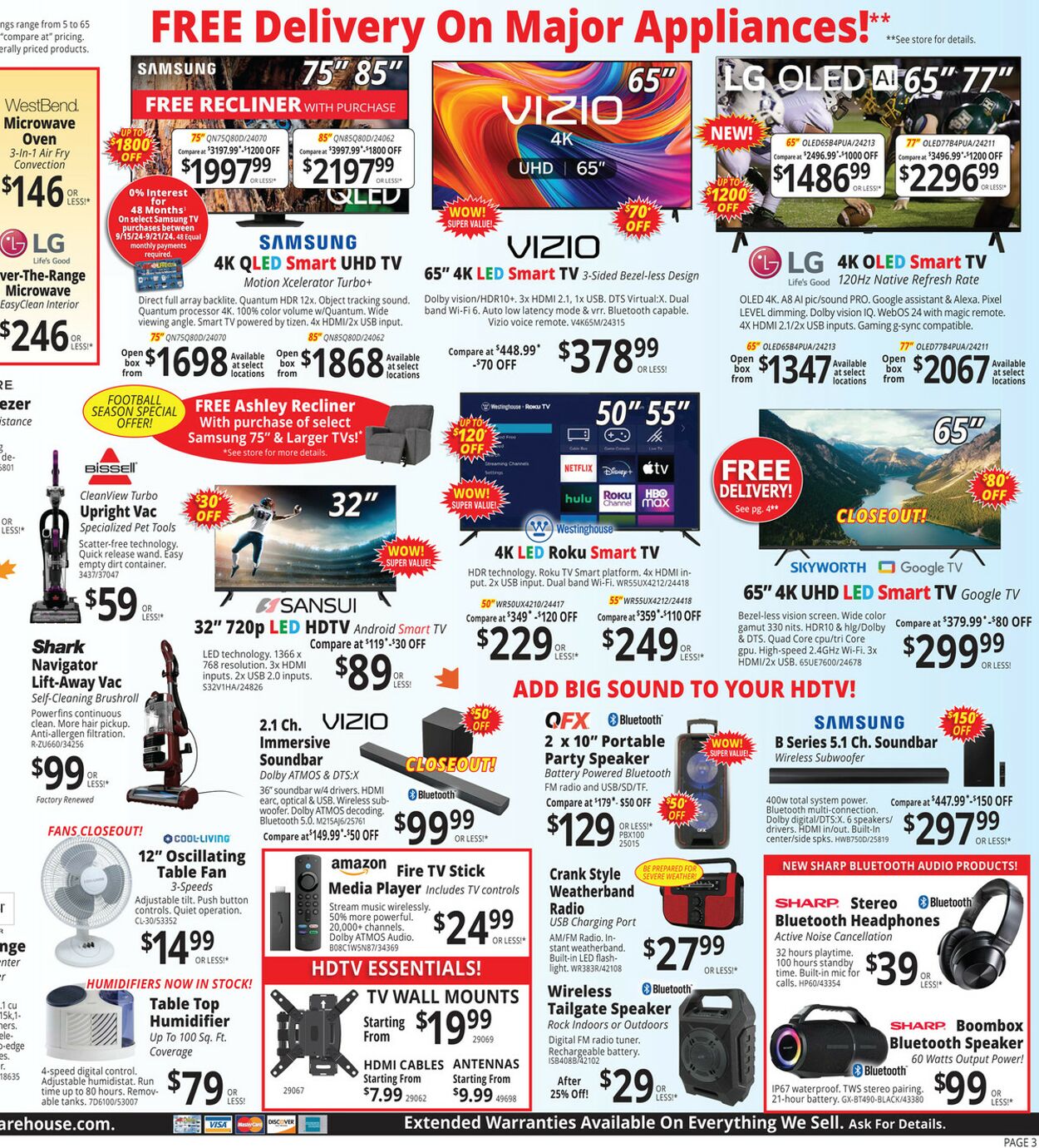 Weekly ad ABC Warehouse 09/15/2024 - 09/21/2024