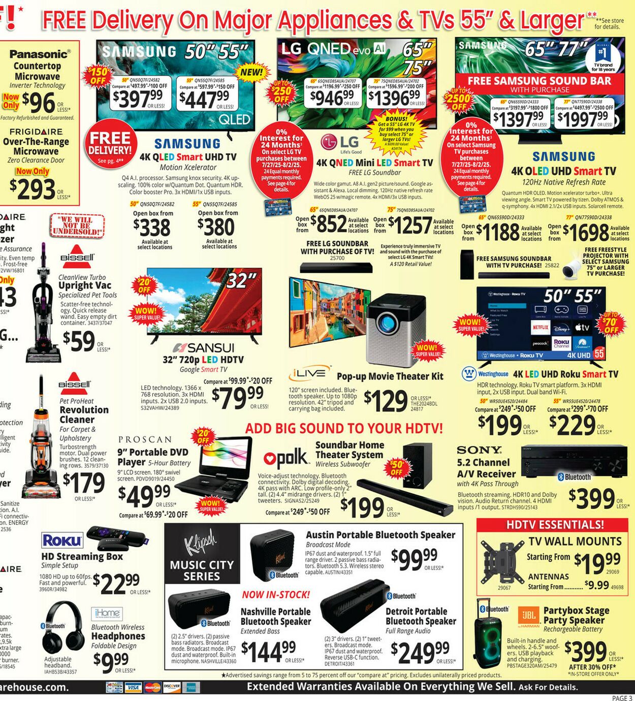 Weekly ad ABC Warehouse 07/27/2025 - 08/02/2025