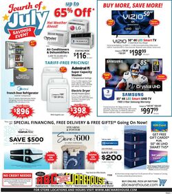 Weekly ad ABC Warehouse 06/22/2025 - 06/28/2025