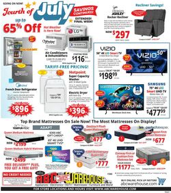 Weekly ad ABC Warehouse 07/06/2025 - 07/12/2025