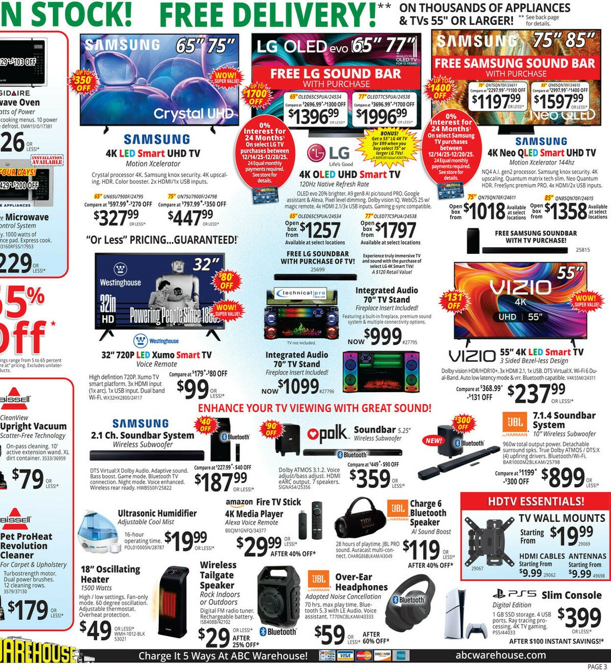 Weekly ad ABC Warehouse 12/14/2025 - 12/20/2025