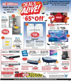 Weekly ad ABC Warehouse 10/19/2025 - 10/25/2025