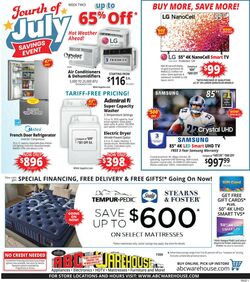 Weekly ad ABC Warehouse 06/29/2025 - 07/05/2025