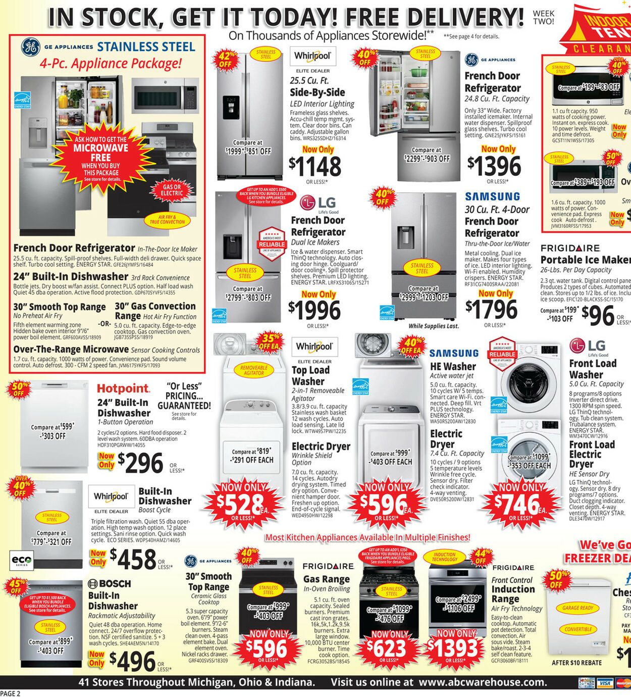 Weekly ad ABC Warehouse 10/06/2024 - 10/12/2024