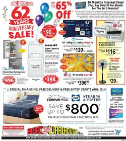 Weekly ad ABC Warehouse 08/10/2025 - 08/16/2025