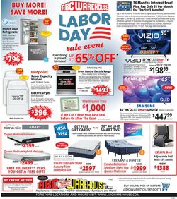 Weekly ad ABC Warehouse 09/07/2025 - 09/13/2025
