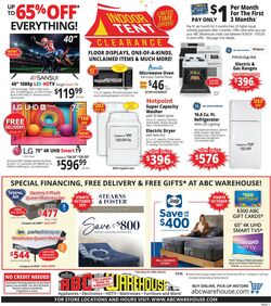 Weekly ad ABC Warehouse 06/30/2024 - 07/06/2024