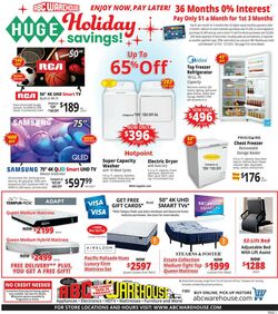 Weekly ad ABC Warehouse 12/07/2025 - 12/13/2025