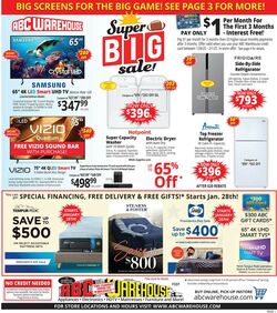 Weekly ad ABC Warehouse 10/02/2022 - 10/08/2022