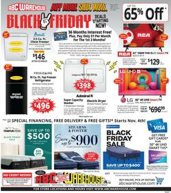Weekly ad ABC Warehouse 11/02/2025 - 11/08/2025