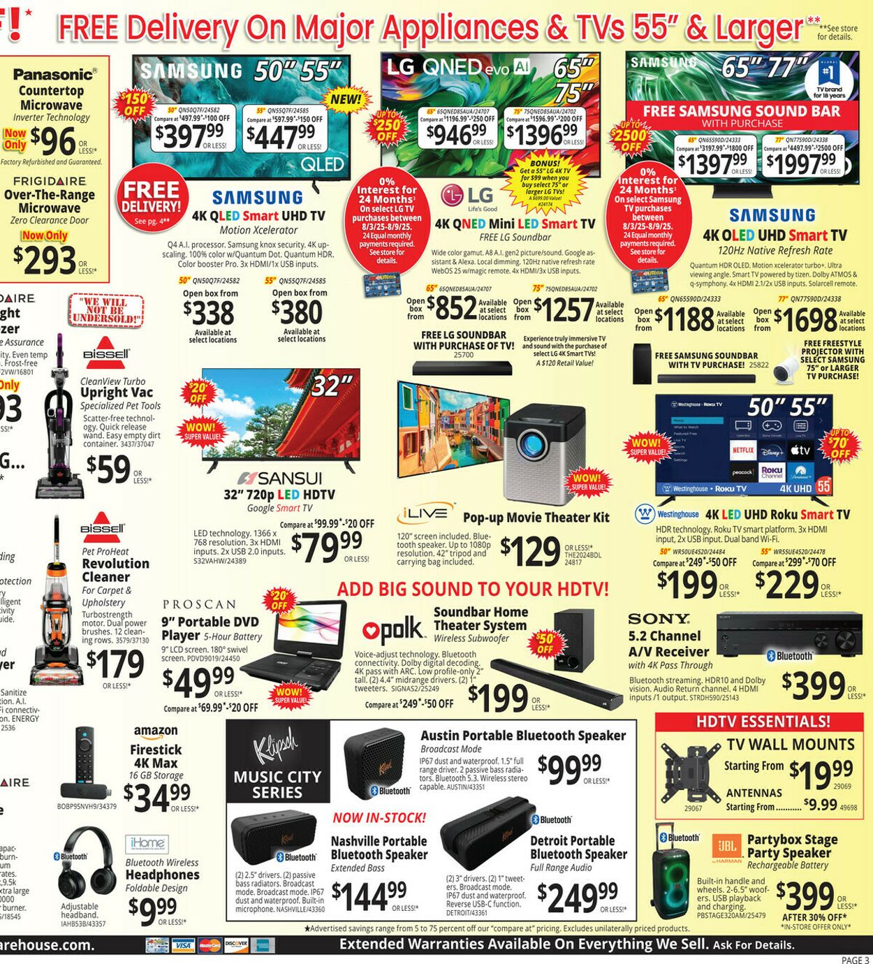 Weekly ad ABC Warehouse 08/03/2025 - 08/09/2025