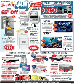 Weekly ad ABC Warehouse 07/06/2025 - 07/12/2025
