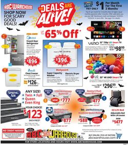 Weekly ad ABC Warehouse 10/13/2024 - 10/19/2024