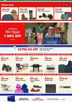 Weekly ad Academy Sports 12/23/2024 - 01/12/2025