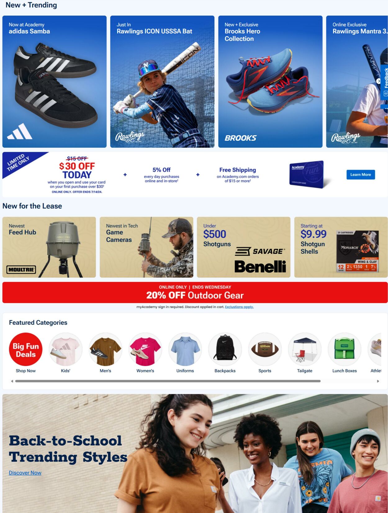 Weekly ad Academy Sports 07/08/2024 - 07/22/2024