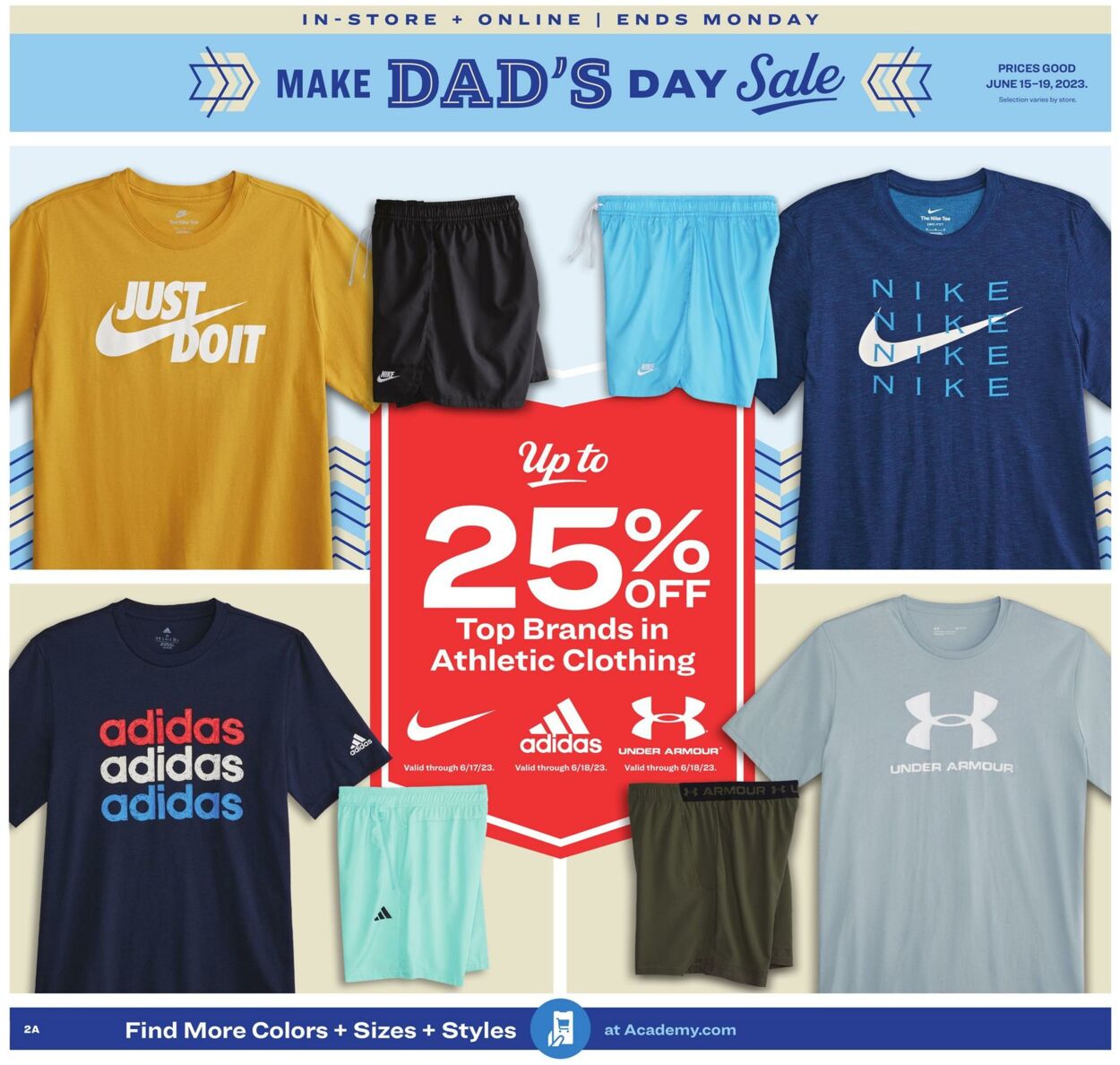 Weekly ad Academy Sports 06/15/2023 - 06/19/2023