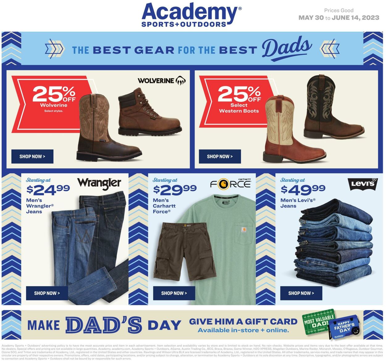 Weekly ad Academy Sports 05/30/2023 - 06/14/2023