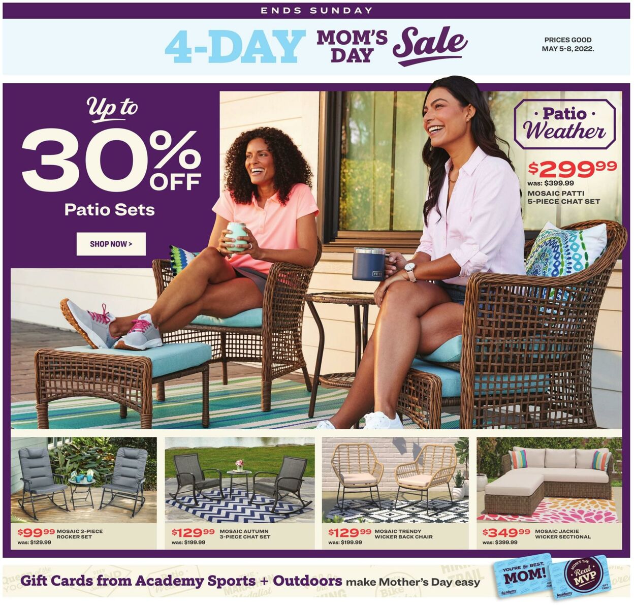 Weekly ad Academy Sports 05/05/2022 - 05/08/2022